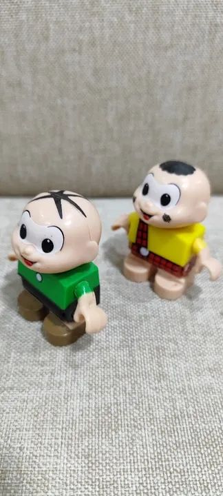 Miniatura Cebolinha e Cascão Turma da Mônica  - Foto 6