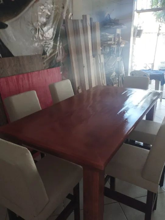 Mesa alta com banquetas64231834702849124