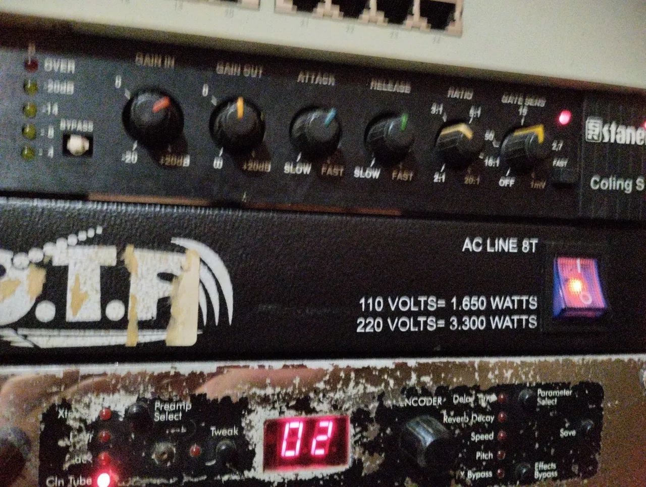 Filtro de linha padrão Rack
