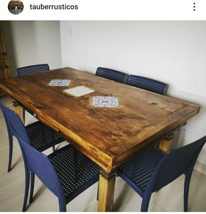 Mesas novas madeira sob medida