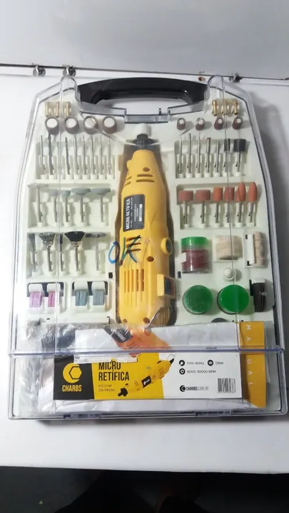 Caixa Micro Retifica 1 unidade 220V) completa 234 peças