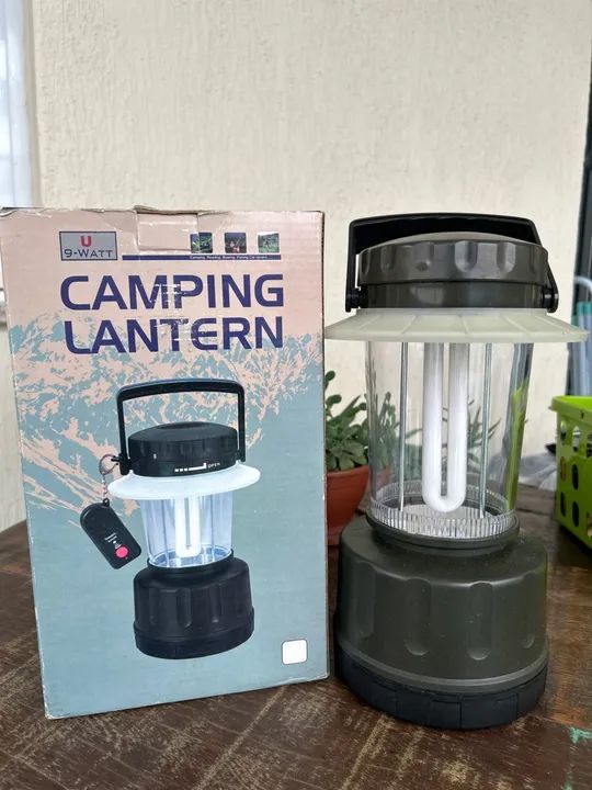 Lanterna de acampamento (Lampião)  - Foto 3