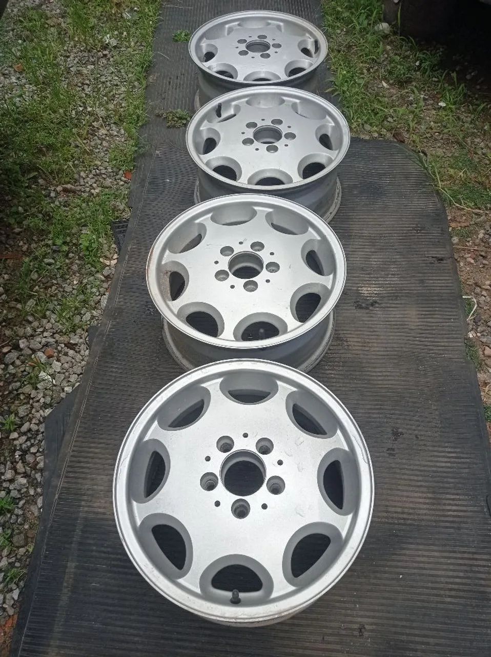 Rodas de liga leve 15 polegadas Mercedes 5x112 - Foto 2