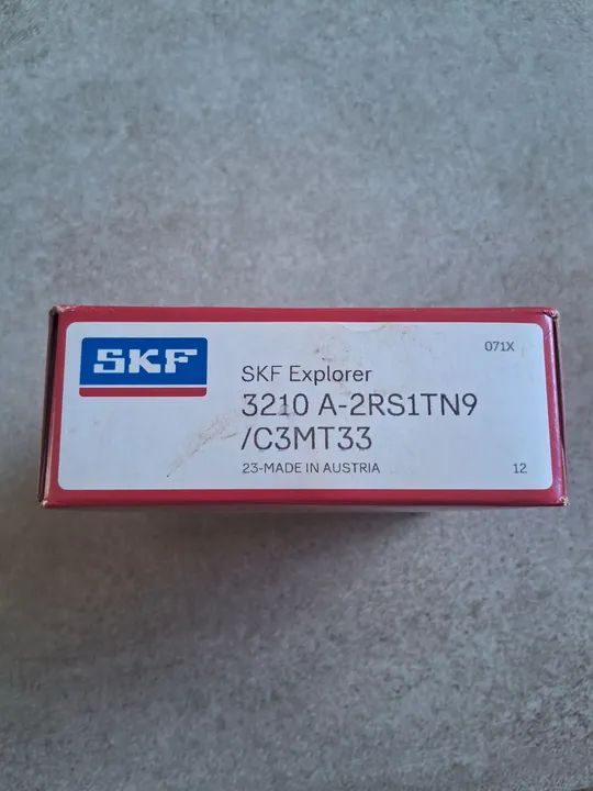 Rolamento Duplo Contato Angular SKF 3210 A-2RS1TN9/C3MT33 - Foto 5