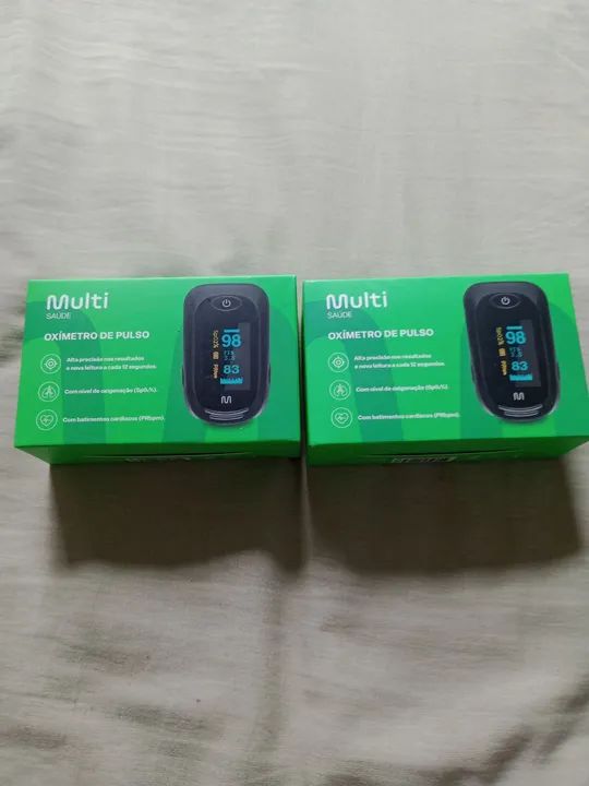 Oxímetro de pulso Multi Saúde - Novo und