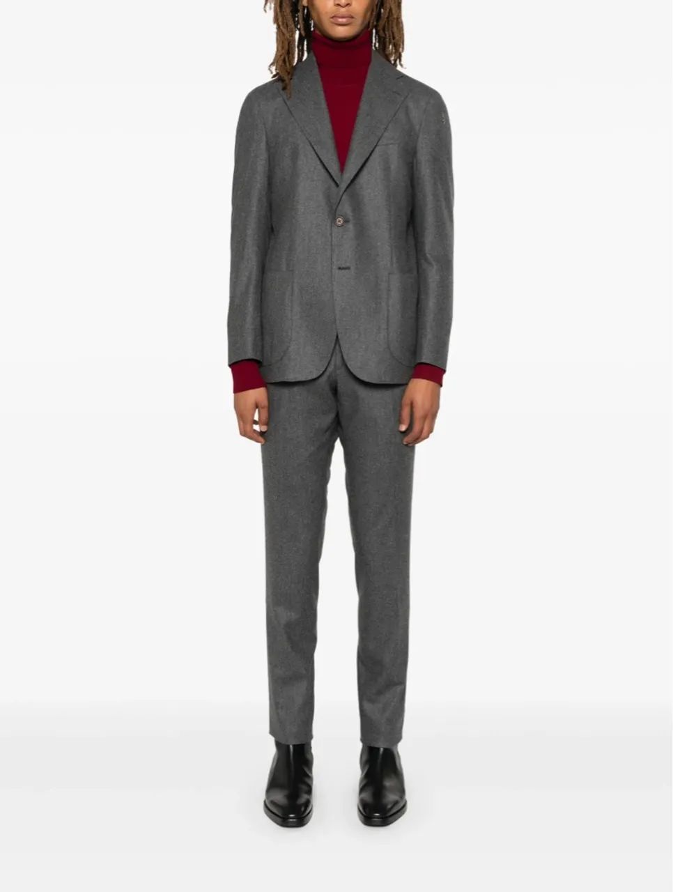 Terno Italiano Cinza Bagnoli Sartoria Napoli - Roupas - Guará I