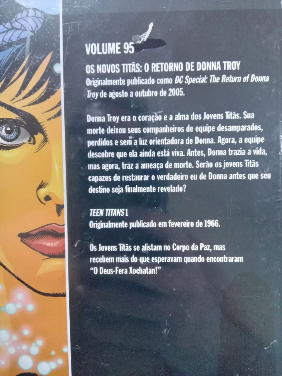 Hq eaglemoss Os Novos Titãs: O Retorno de Donna Troy nova  - Foto 3