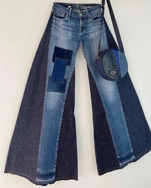Calça Jeans Levis customizada nova  - Foto 2