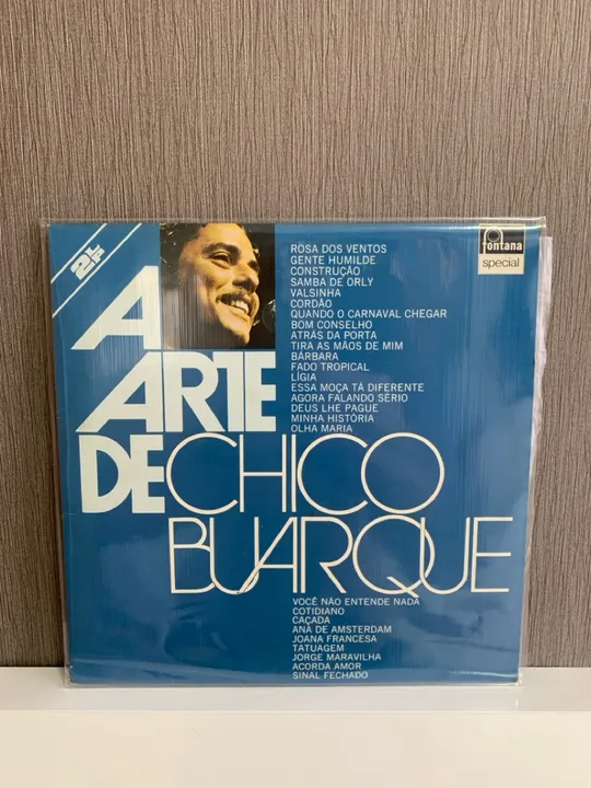 LP Disco de Vinil - Chico Buarque - A Arte de Chico Buarque - Duplo (excelente)