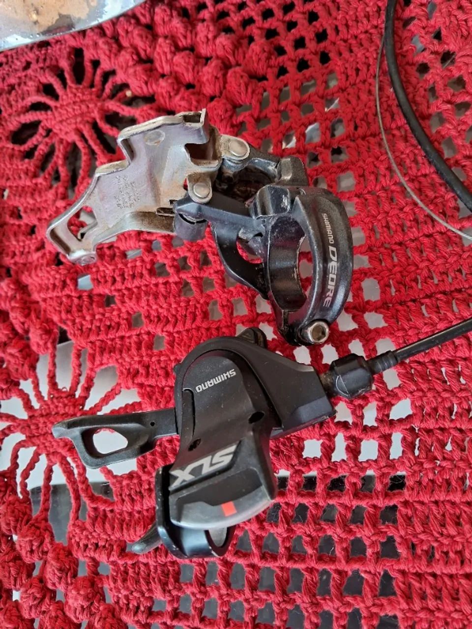 Conjunto câmbios e passadores Shimano - Foto 3