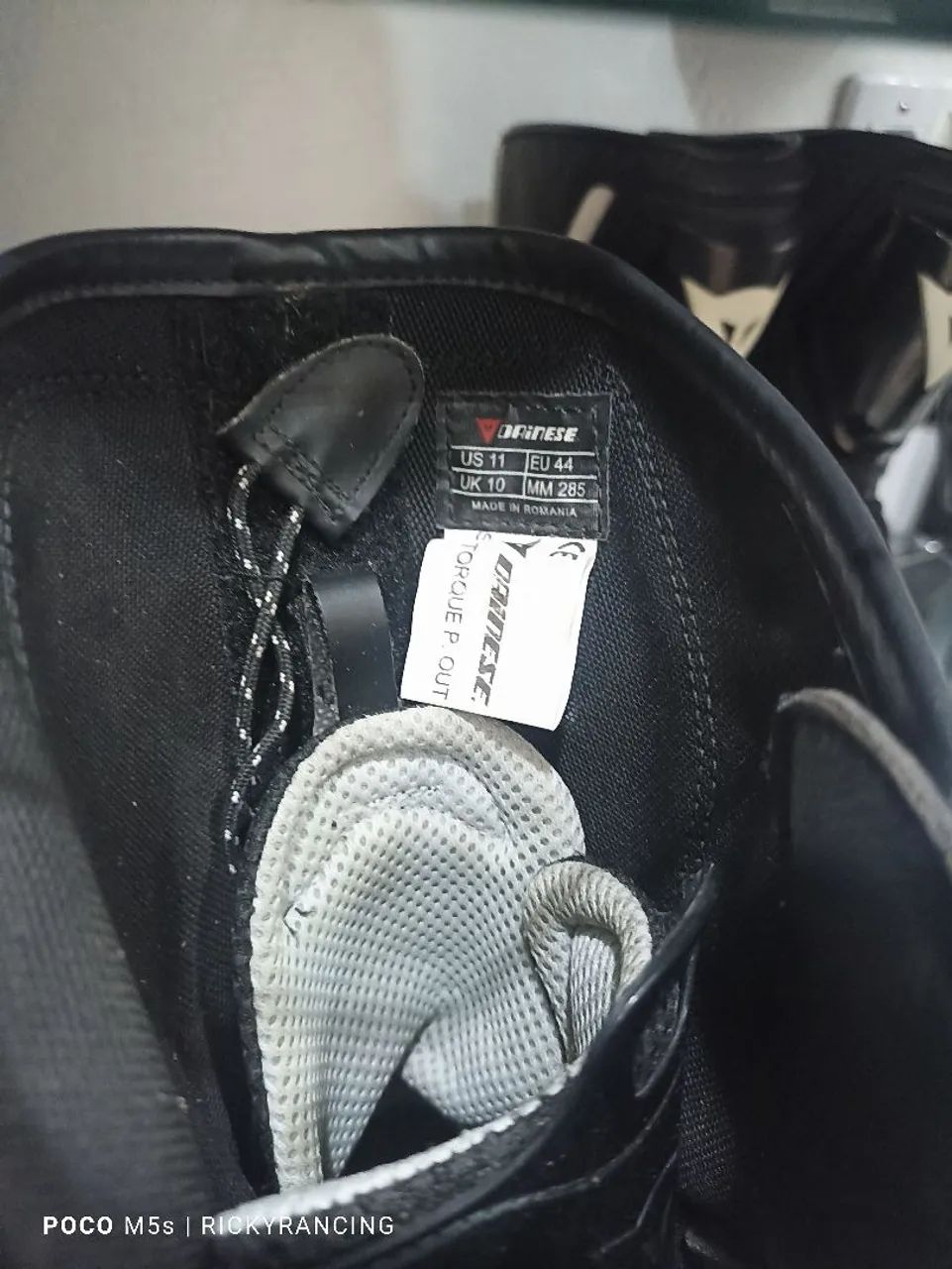 Bota Dainese 42 Br 44 Eur Tork p out  - Foto 5