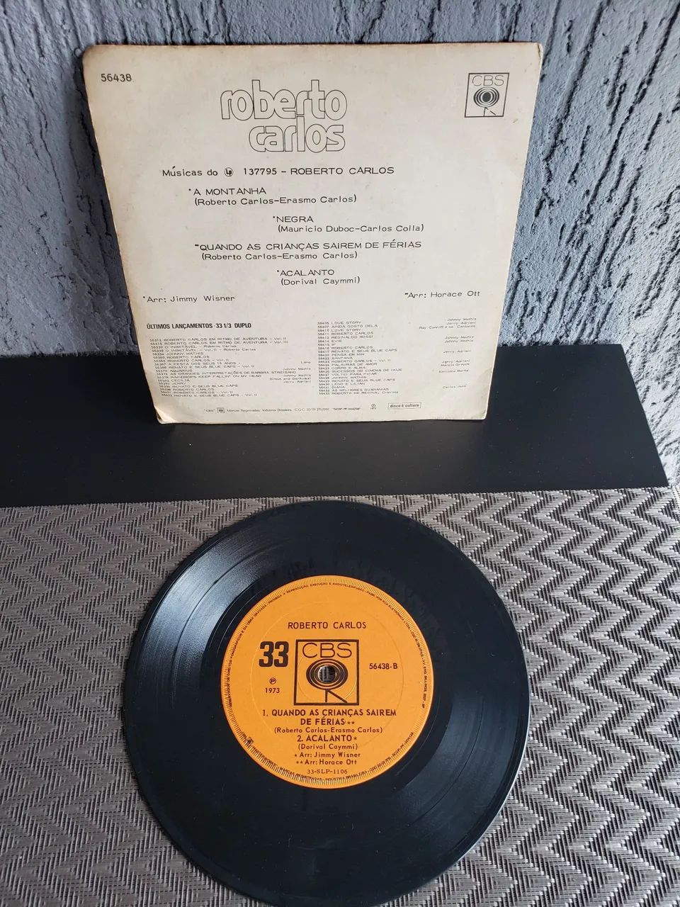 Disco de Vinil Roberto Carlos - A Montanha - Foto 2