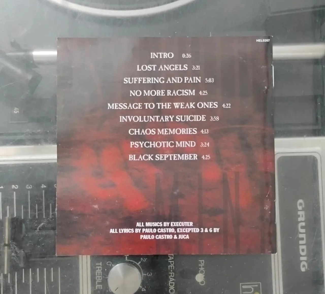 CD Executer "Psychotic Mind" (usado) - Foto 5