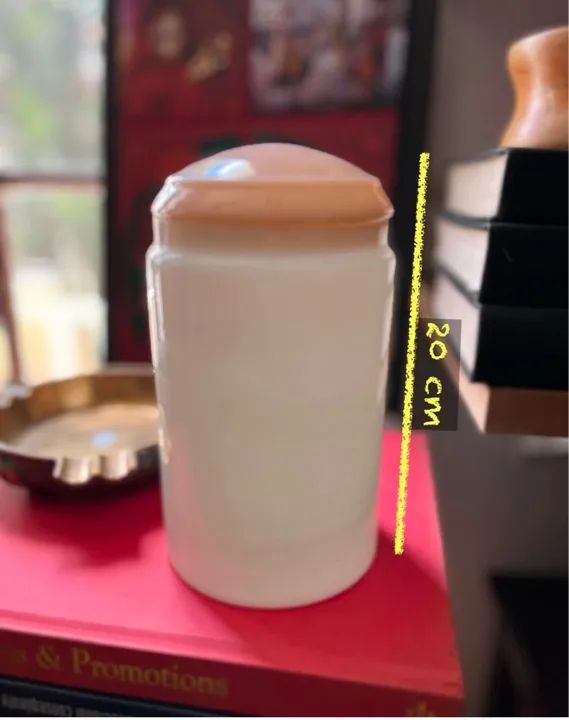 Potiche Francês em Opalina  - Foto 4