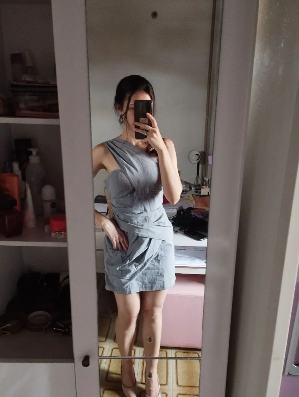 Vendo vestido cinza  - Foto 3