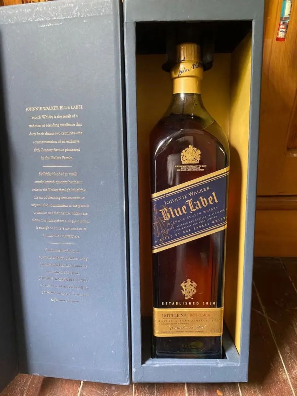 Whisky Johnnie Walker Blue Label - Edição Limitada