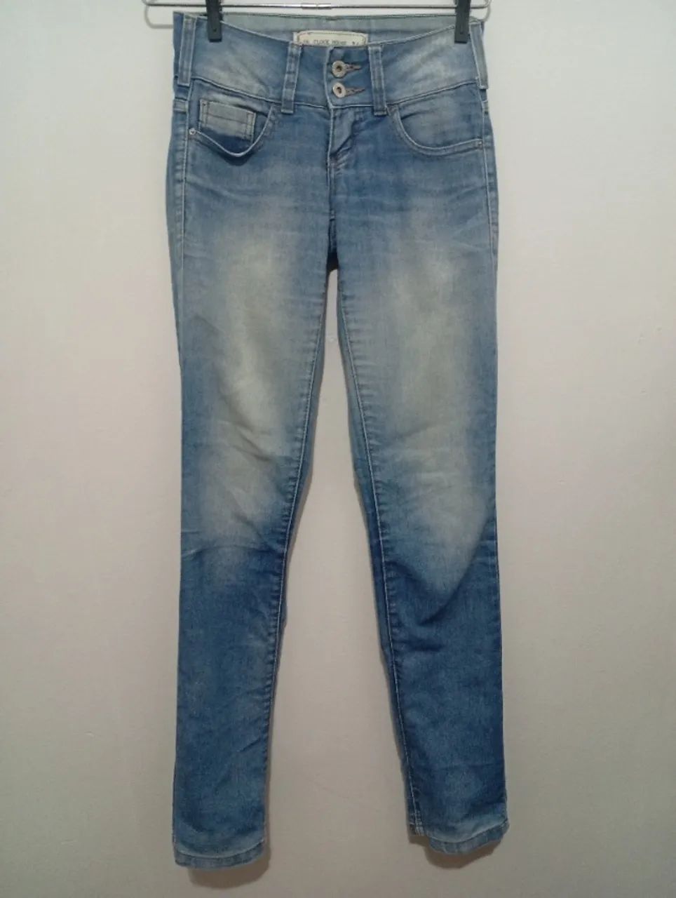 calça jeans feminina infantil clock house  