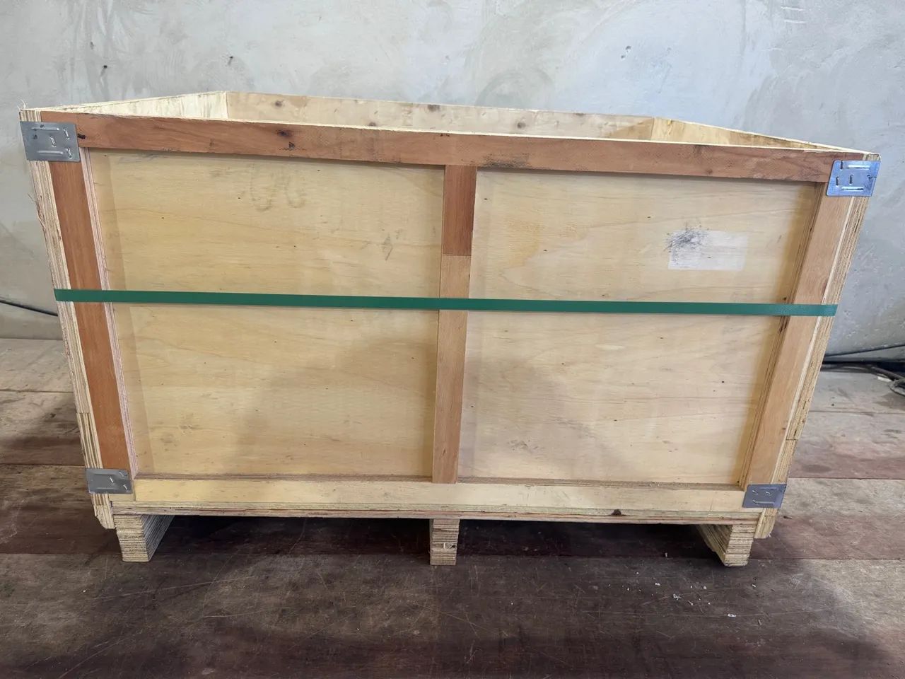 Caixa de Madeira para Transporte Industrial