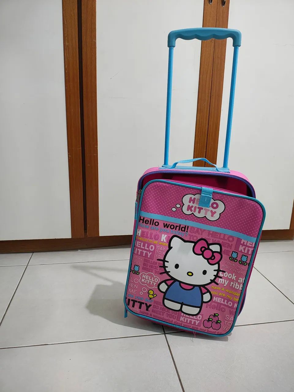 Mala Hello Kitty Infantil - Foto 4