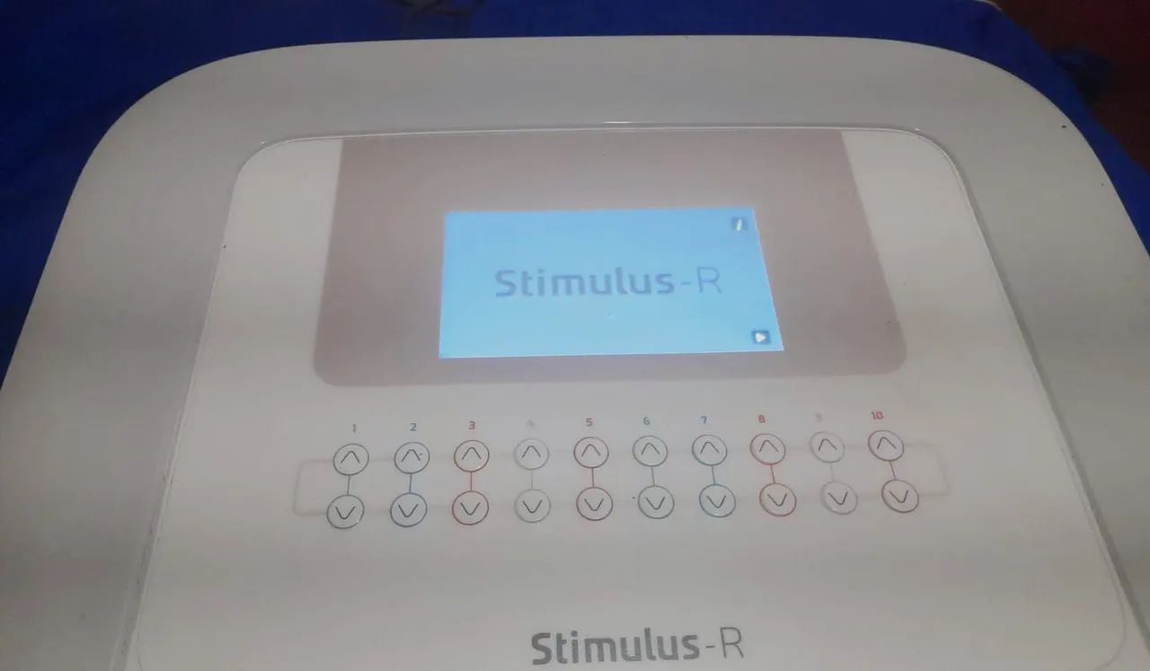 Stimulus R Aparelho de eletroestimulação Stimulus-R - Academia e Exercícios ...