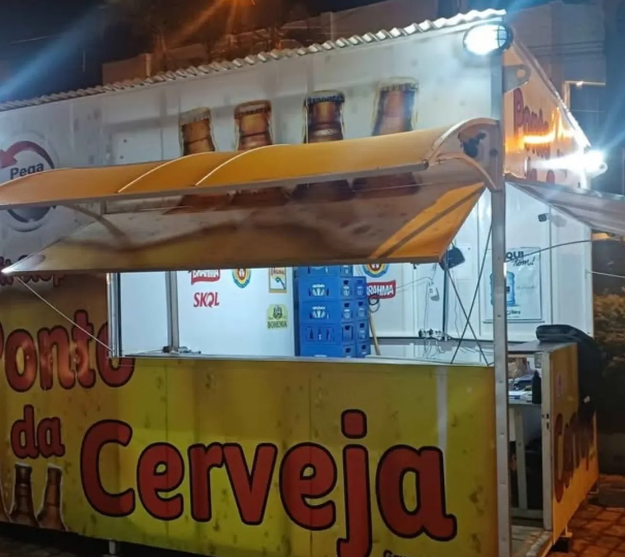Ponto da Cerveja - Seu comércio móvel leve pra onde quiser .