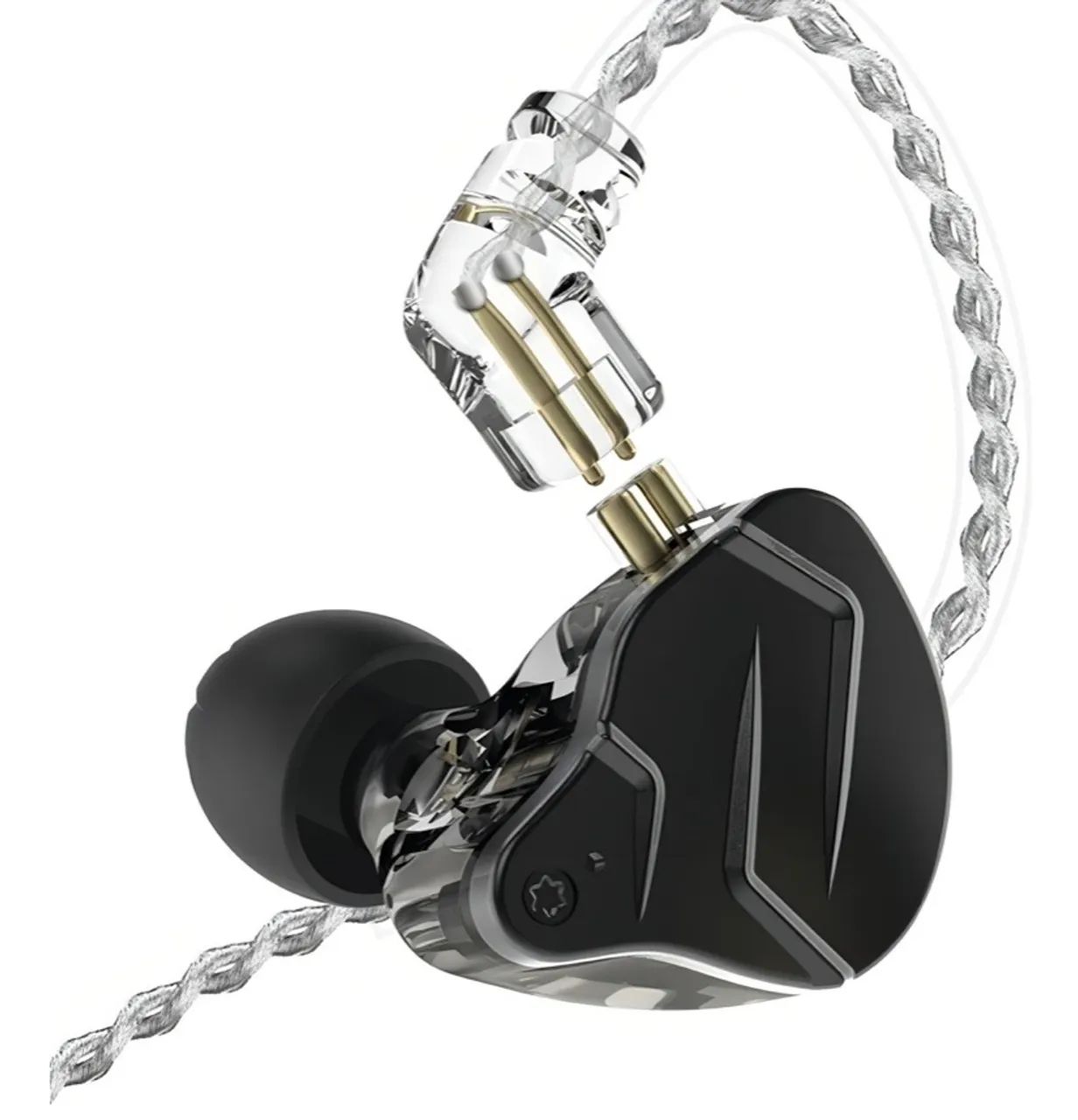 Fone De Ouvido Kz Zsn Pro X Sem Microfone - Preto - Foto 2