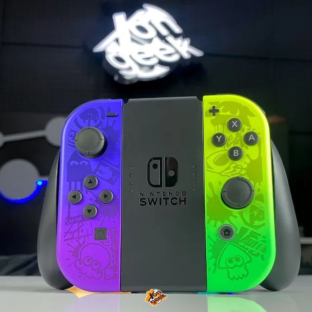 Console Nintendo Switch OLED Edição Especial Splatoon 3 | Nintendo ...