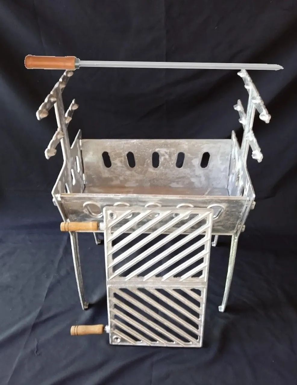 churrasqueira Alumínio não enferruja