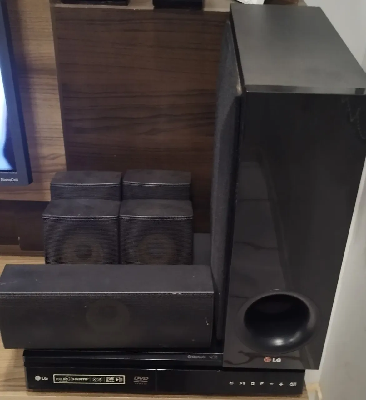 Home Theater LG Completo 5.1 1000w