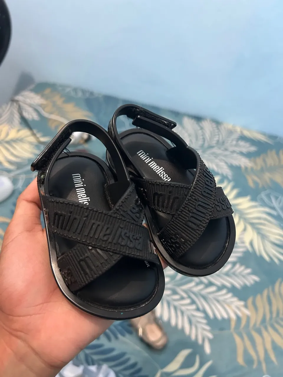 Sandálias Mini Melissa Infantil - Preto