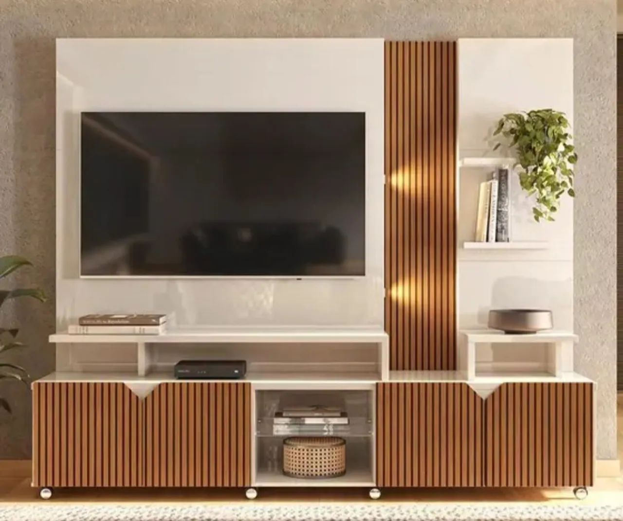 Rack para TV com Painel home Cros  - Foto 3