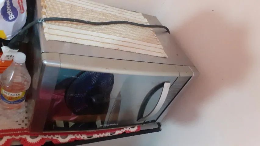 Geladeira e microondas inox  - Foto 4