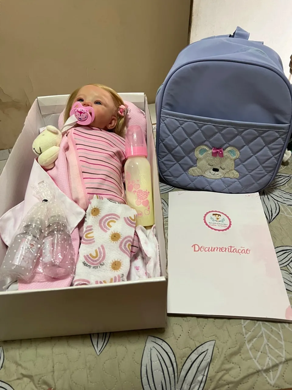 Bebê Reborn Completa com apenas 4 mês de uso