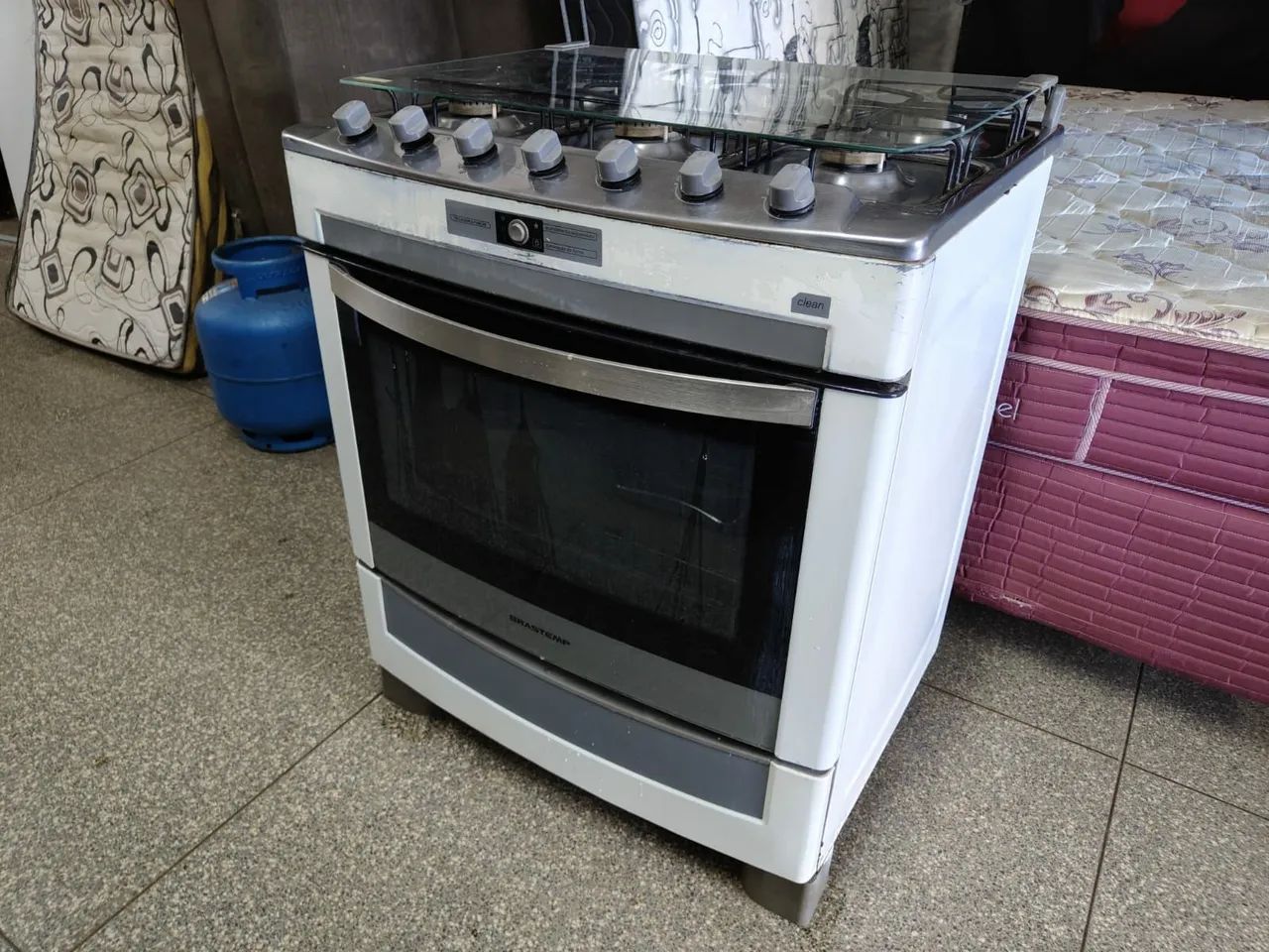 Fogão 6 bocas acendimento automático ((ENTREGO))