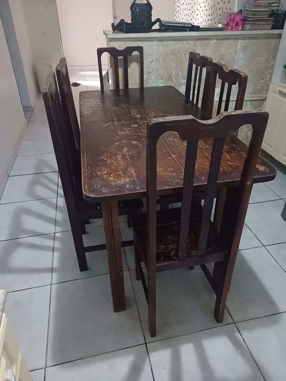 Mesa de Jantar de Madeira - Foto 2