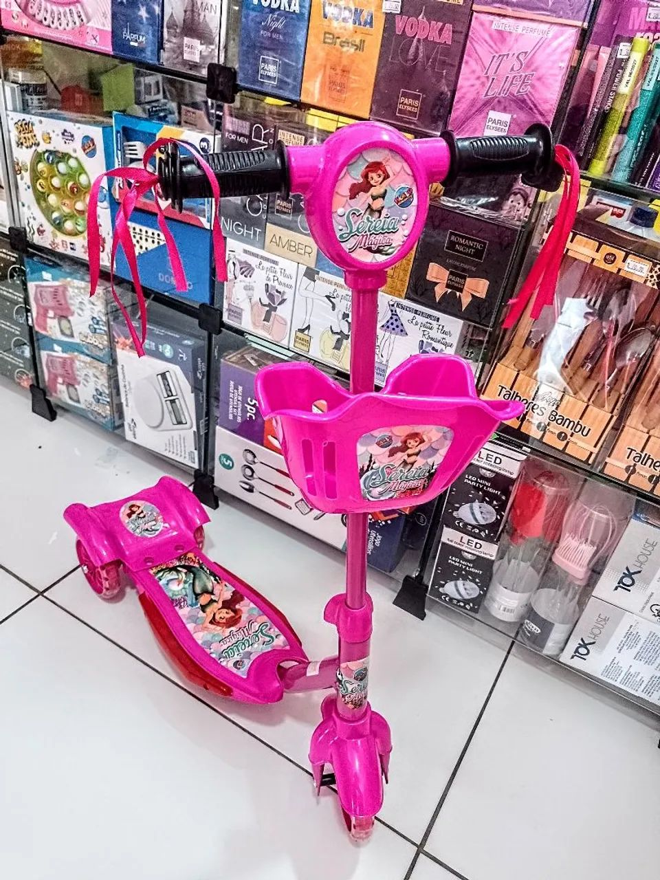 Patinete musical sereia