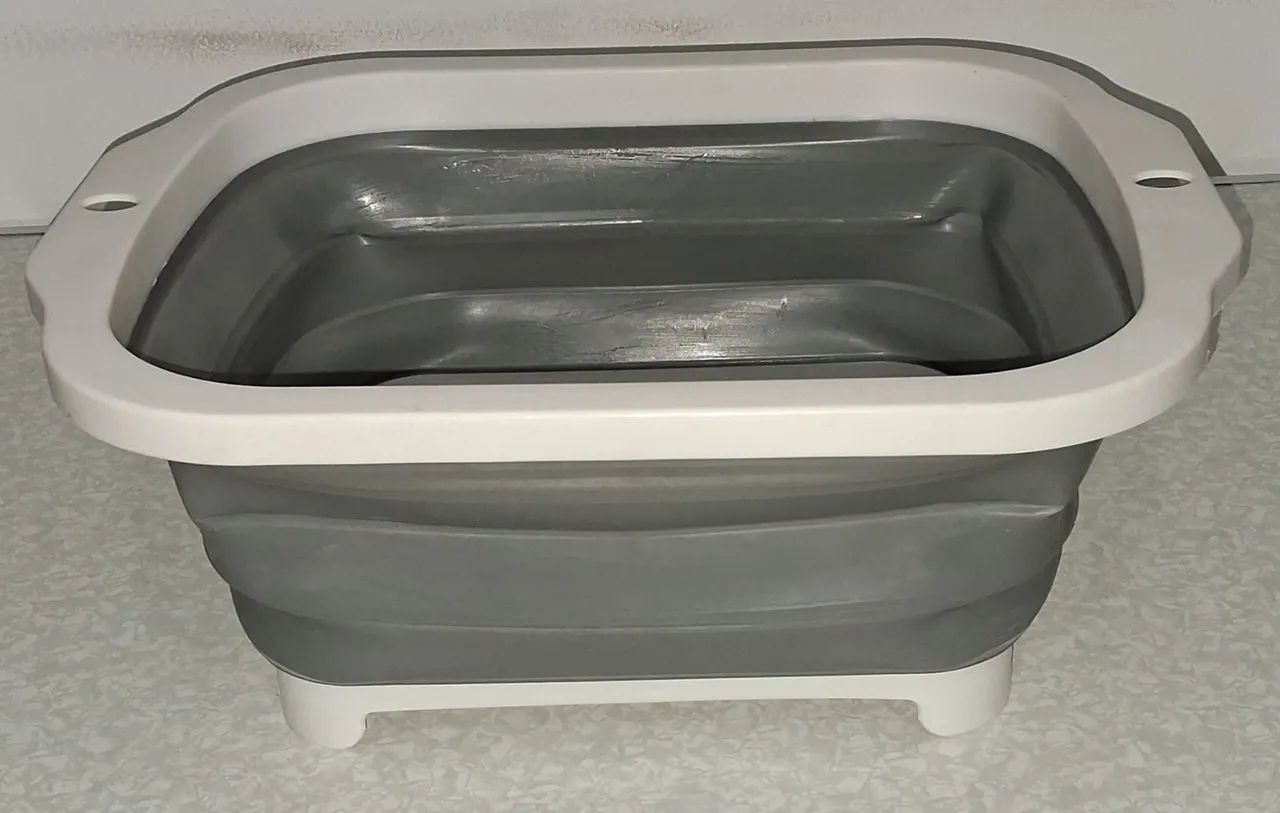 Tábua/Pia/Bacia/Cesta retrátil/dobrável para camping - Foto 3