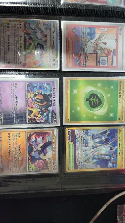 Cartas pokemon tcg variadas valor na tabela