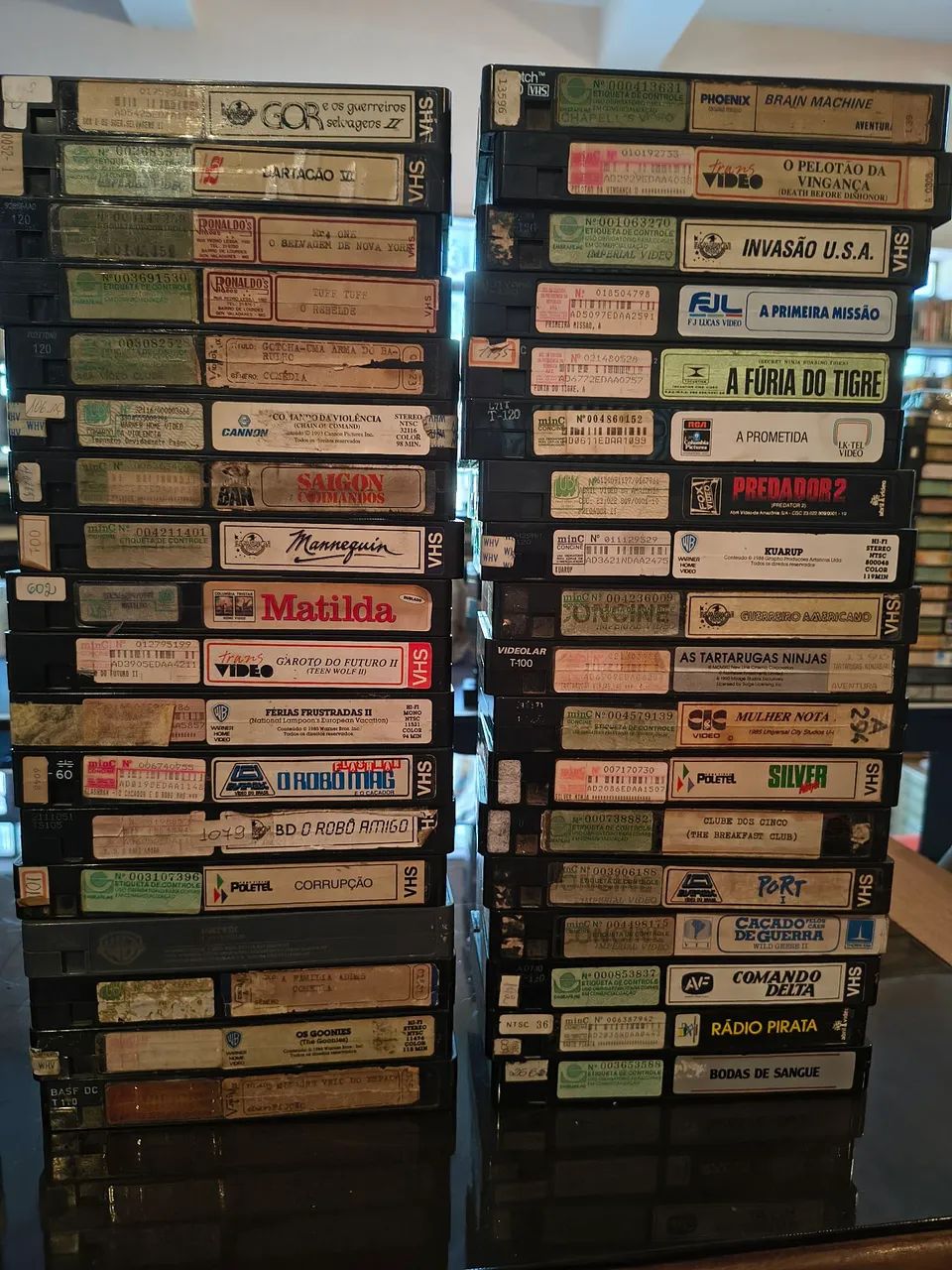 Fitas VHS originais sem capa - Raridades - Foto 4