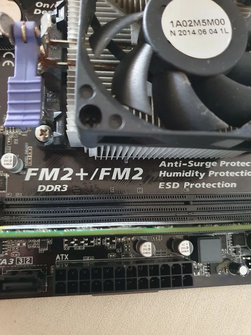 Kit placa mãe gigabyte. - Foto 4