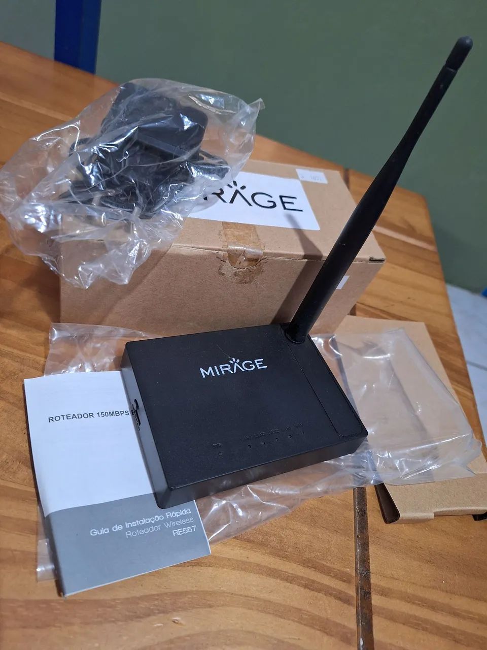 Roteador Novo na caixa