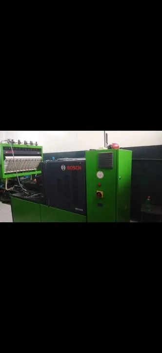 Oficina de bombas injetoras e bicos common rail com bancada boch 615 eps 200