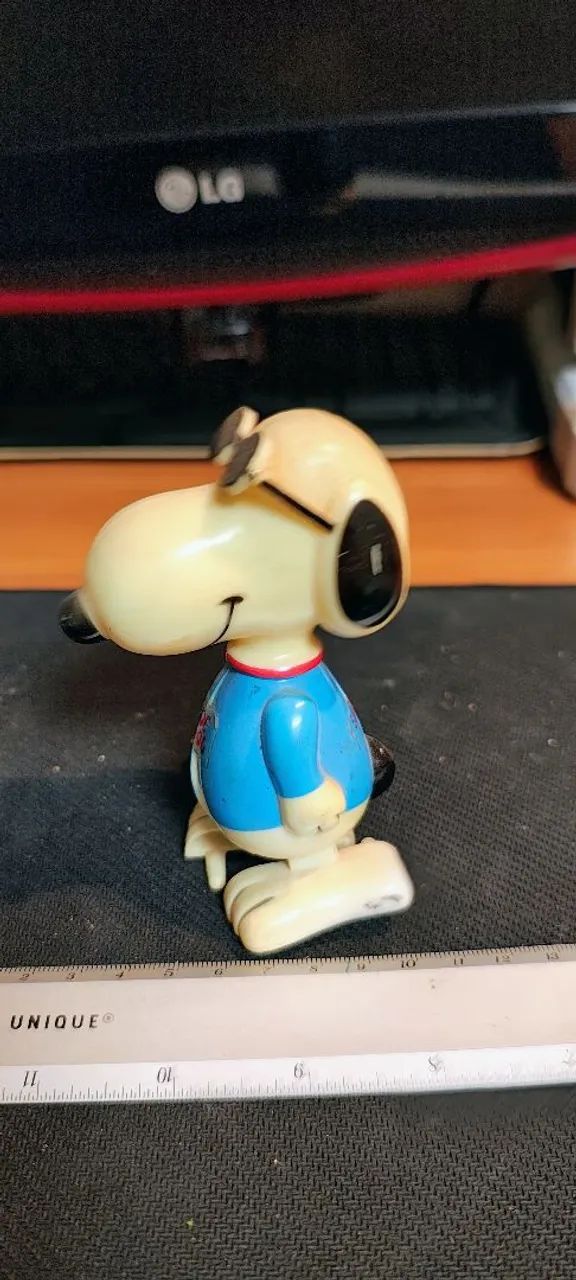 Vintage , Snoopy a corda década 60 - Foto 2