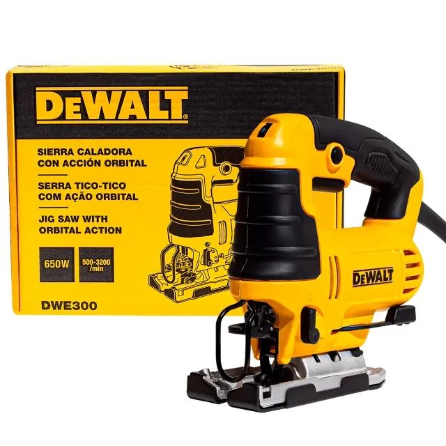 Serra Tico-Tico 650w DWE300 Dewalt - Foto 4