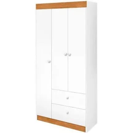 Guarda Roupa Infantil 3 Portas Nova 