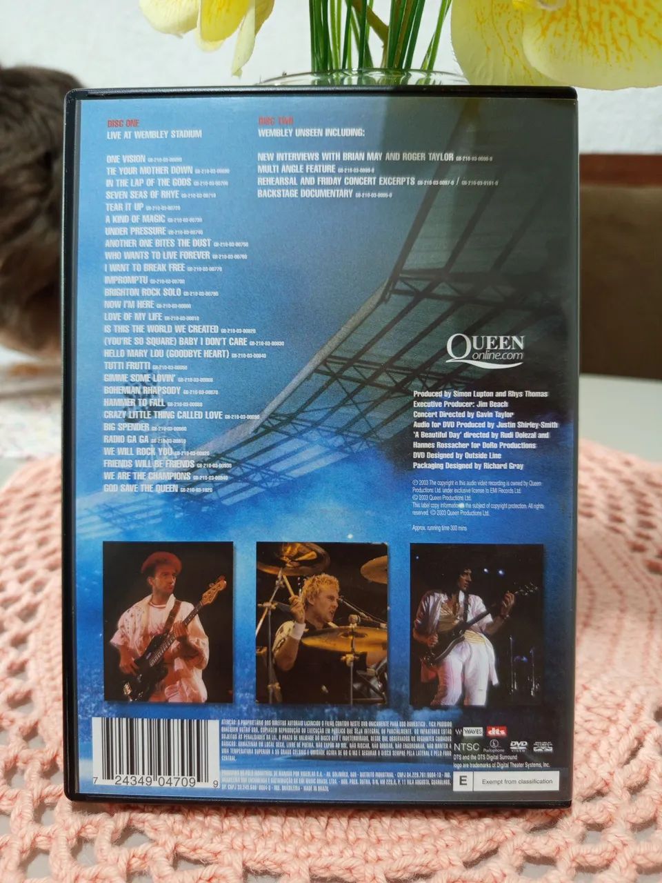 DVD Queen - Live at Wembley Stadium - Foto 2