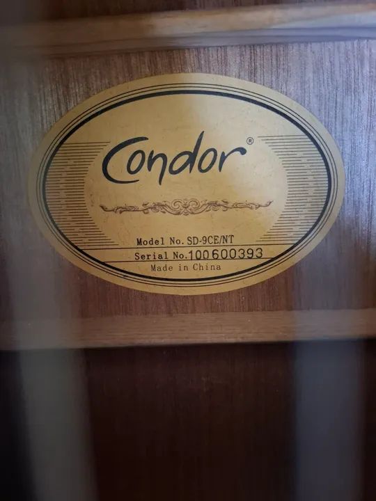 Violão Condor SD-9CE/NT Folk com Fishman - Foto 2