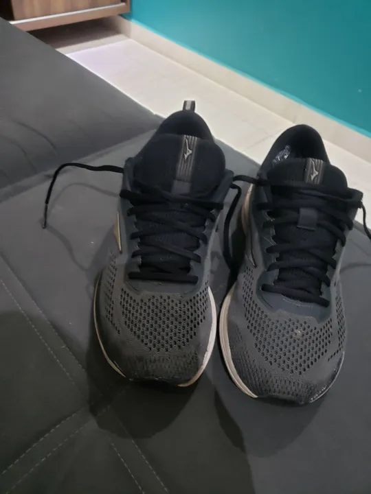 Tênis Mizuno Preto 41 - Foto 6