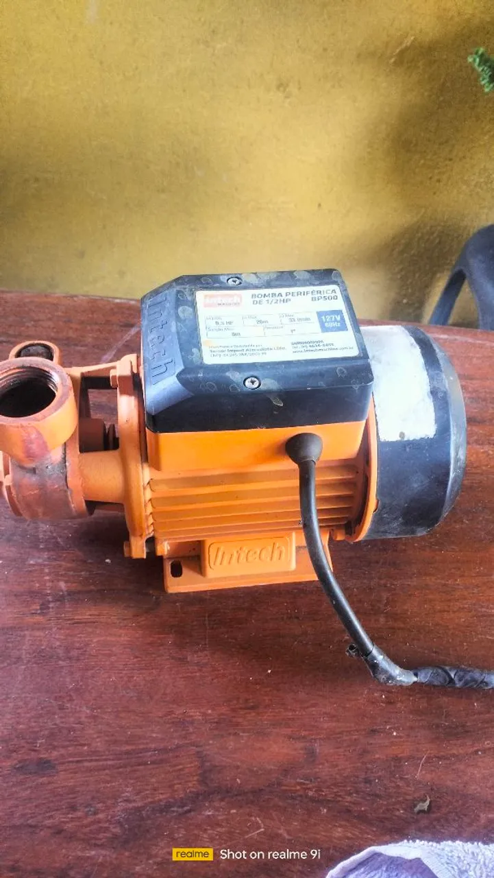 Bomba Periférica Intech 1/2HP - BP500