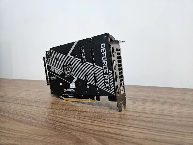 Placa de vídeo RTX 3060 OC Asus 12GB com Dual Fan e LED - Usada em Excelente Estado! - Foto 4